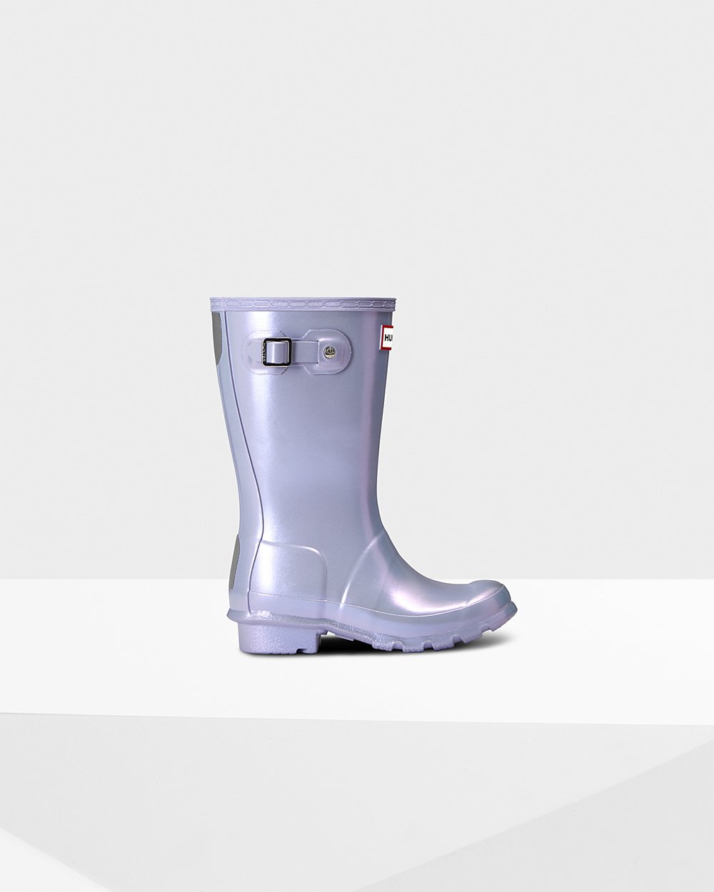 Botas De Agua Hunter Niños Original Big Nebula - Moradas - Argentina 0937FDKQJ